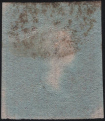 140878 1851 1D PL.131 (SG8)(IK) EARLY STAGE LAVENDER TINTED PAPER (BS91e) GOOD USED.