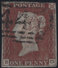 140897 1844 1D PL.49 (SG8)(BC) FINE USED.