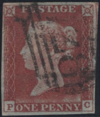 140913 1844 1D PL.52 (SG8)(PC) FINE USED.