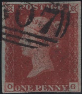 140923 1845 1D PL.53 (SG8)(OG) FINE USED.