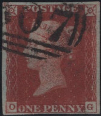 140923 1845 1D PL.53 (SG8)(OG) FINE USED.