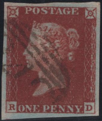 140924 1845 1D PL.53 (SG8)(RD) FINE USED.
