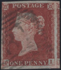 140940 1845 1D PL.62 (SG8)(PI) FINE USED.