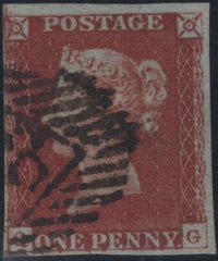 140941 1845 1D PL.62 (SG8)(QG BASAL SHIFT SPEC BS51c) GOOD USED.