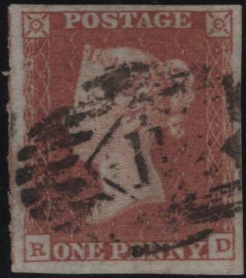141022 1849 1D PL.91 (SG8)(RD) GOOD TO FINE USED.