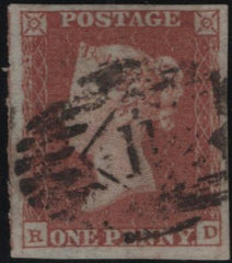 141022 1849 1D PL.91 (SG8)(RD) GOOD TO FINE USED.