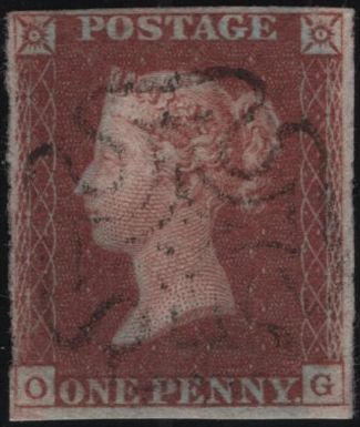 141024 1841 1D PL.20 (SG8)(OG) GOOD TO FINE USED.