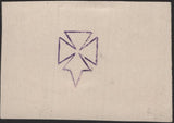 141052 CIRCA 1879-1910 THREE EXAMPLES OF THE 'PATEE FITCHEE' CANCELLATION AS USED AT HERTFORD COLLEGE, OXFORD.