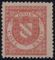 141054 1882 ½D SALMON-RED EXETER COLLEGE, OXFORD COLLEGE STAMP (CS3) FINE UNUSED.
