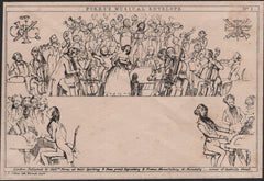 141089 1840 ORIGINAL 'FORES'S MUSICAL ENVELOPE No.2' FINE UNUSED.