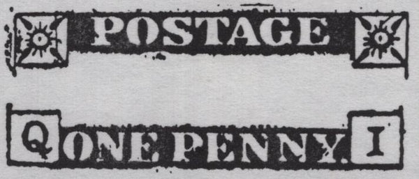 141106 1840 1D BLACK PL.7 (SG2) (QI MAJOR RE-ENTRY SPEC AS44a) GOOD TO FINE USED.