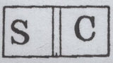 141117 1840-1841 MATCHED PAIR 1D BLACK PL.9 (SG2) AND 1D RED (SG7) LETTERED SC.