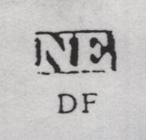 141132 1840 1D BLACK PL.1B (SG2)(DF CONSTANT VARIETY) VERY FINE USED.