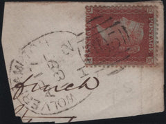141160 1856 SMALL PIECE 'WOLVERHAMPTON/905' SPOON TYPE 'B' (RA126).