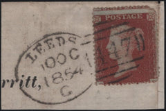 141175 1854 SMALL PIECE 'LEEDS/447' SPOON TYPE 'A' (RA47).