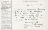 141330 1911 FIRST U.K. AERIAL POST LONDON POSTCARD IN OLIVE-GREEN TO BEAULY, SCOTLAND.