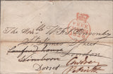 141339 1828 FREE MAIL TO LONDON REDIRECTED TO WIMBORNE AND PETWORTH WITH 'WIMBORNE' UDC (DT722).