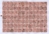 141345 COLLECTION 1881 1D VENETIAN RED (SG166) INCLUDING 12 IMPRIMATURS, 'SPECIMEN' OVERPRINTS, DIE PROOF AND PLATE RECONSTRUCTION.