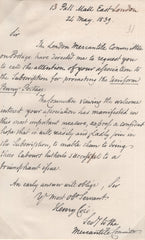 141347 1839 POSTAL REFORM, VERY RARE ORIGINAL CIRCULAR EX MERCANTILE COMMITTEE  PROMOTING THE UNIFORM PENNY POST.