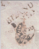 141401 1776 FREE MAIL BLANDFORD, DORSET TO LONDON WITH 'BLAND/FORD' HANDSTAMP (DT21) AND LONDON 'FREE' HANDSTAMP.