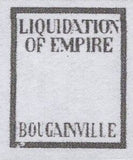 141442 1944 1½d GERMAN PROPAGANDA FORGERY 'LIQUIDATION OF EMPIRE/BOUGAINVILLE' OVERPRINT FINE UNUSED.