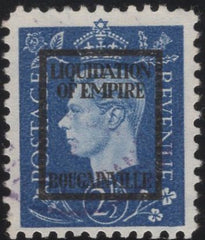 141444 1944 2½d GERMAN PROPAGANDA FORGERY 'LIQUIDATION OF EMPIRE/BOUGAINVILLE' GOOD USED.