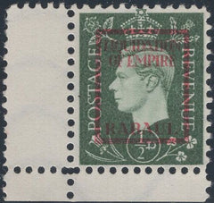 141446 1944 ½d GERMAN PROPAGANDA FORGERY 'LIQUIDATION OF EMPIRE/RABAUL' FINE UNUSED.