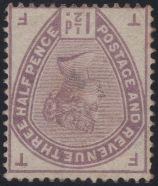 141524 1884 1½d LILAC WATERMARK INVERTED (SG188Wi) GOOD UNUSED.
