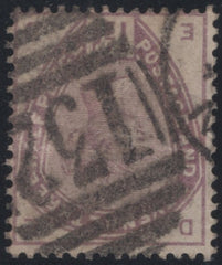 141525 1884 1½d LILAC WATERMARK INVERTED (SG188Wi) GOOD USED.