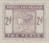 141558 1883-4 LILAC AND GREEN PROPOSED DESIGNS BY DE LA RUE, FOURTH SCHEME.