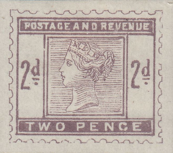 141558 1883-4 LILAC AND GREEN PROPOSED DESIGNS BY DE LA RUE, FOURTH SCHEME.