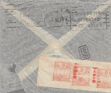 141559  1936 AIRMAIL BIRMINGHAM TO ARGENTINA WITH METER MARKS, KGV 6D (SG426a) AND 1S (SG449).