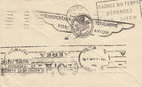 141560 1934 AIRMAIL LONDON TO ARGENTINA WITH KGV 1S (SG429) X 4 AND 'TRANSPORTADA TOTALMENTE/POR AVION' CACHET.