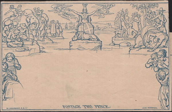 141689 1840 2D MULREADY WRAPPER, GOOD TO FINE UNUSED.