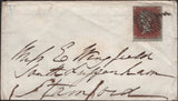 141693 1853 MAIL LONDON TO STAMFORD WITH HENRY ARCHER 1D EXPERIMENTAL PERFORATION PL.97 (SG16b)(PD).