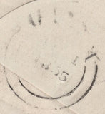 141719 1855 CRIMEA WAR MAIL FROM THE CRIMEA TO MALTA CHARGED '5'.