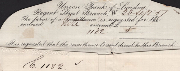 141734 1857 REGISTERED MAIL LONDON TO BAKEWELL, DERBYS, WITH 6D DEEP LILAC (SG69) AND 1D BROWN-ROSE (SG32).