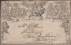 141763 1841 1D MULREADY 'THE SOUTHAMPTON COMMERCIAL ADVERTISER' ADVERT (SPEC MA28a) GOOD TO FINE USED SOUTHAMPTON TO TWICKENHAM.