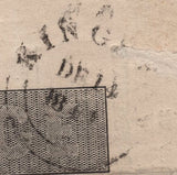 141763 1841 1D MULREADY 'THE SOUTHAMPTON COMMERCIAL ADVERTISER' ADVERT (SPEC MA28a) GOOD TO FINE USED SOUTHAMPTON TO TWICKENHAM.