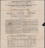 141765 1840 1D MULREADY ADVERT 'CALEDONIAN INSURANCE COMPANY' (MA105a) EDINBURGH TO LONDON UPRATED 1D BLACK PL.3 (SG3)(NG).