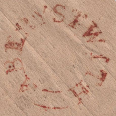 141770 1841 1D MULREADY ADVERT 'CLERICAL, MEDICAL, AND GENERAL LIFE ASSURANCE SOCIETY' ABERYSTWITH TO BRISTOL, AT LOWER RIGHT 'JOSEPH DOWNIE, AGENT, BANK, ABERYSTWITH' (SPEC MA113k).