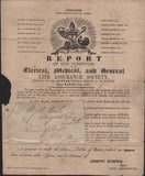 141770 1841 1D MULREADY ADVERT 'CLERICAL, MEDICAL, AND GENERAL LIFE ASSURANCE SOCIETY' ABERYSTWITH TO BRISTOL, AT LOWER RIGHT 'JOSEPH DOWNIE, AGENT, BANK, ABERYSTWITH' (SPEC MA113k).