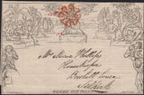 141774 1841 1D MULREADY 'EDINBURGH ENVELOPE ADVERTISER' 'No.VI DECEMBER 30 1840' (MA7zf) VERY FINE USED EDINBURGH TO SELKIRK.