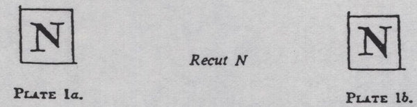 141780 1840-41 MATCHED TRIO 1D BLACKS PL.1A (SG3), PL.1B (SG2) AND PENNY RED PL.1B (SG7) LETTERED NF.