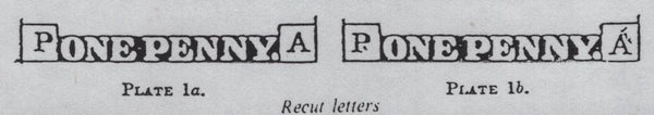 141831 1840-41 MATCHED TRIO 1D BLACKS PL.1A (SG3), PL.1B (SG2) AND PENNY RED PL.1C (SG7/SPEC AS8) LETTERED PA.