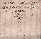 141840 1586 MAIL FROM VENICE TO BARTOLOMEO CORSINI IN LONDRA VIA MERCHANT STRANGERS POST WITH CAPPONI'S GUILD SIGN ON FRONT.