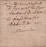 141845 1575 MAIL FROM DOVER TO LONDON, PRIVATELY CARRIED WITHOUT CHARGE OR MANUSCRIPT.