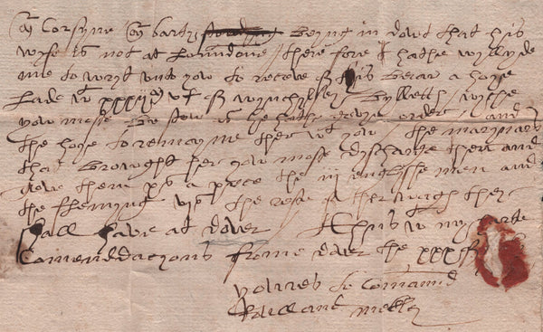 141845 1575 MAIL FROM DOVER TO LONDON, PRIVATELY CARRIED WITHOUT CHARGE OR MANUSCRIPT.