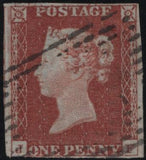 141914 1845 1D PL.57 (SG8)(JF MAJOR RE-ENTRY SPEC BS46a) USED.