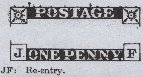 141914 1845 1D PL.57 (SG8)(JF MAJOR RE-ENTRY SPEC BS46a) USED.